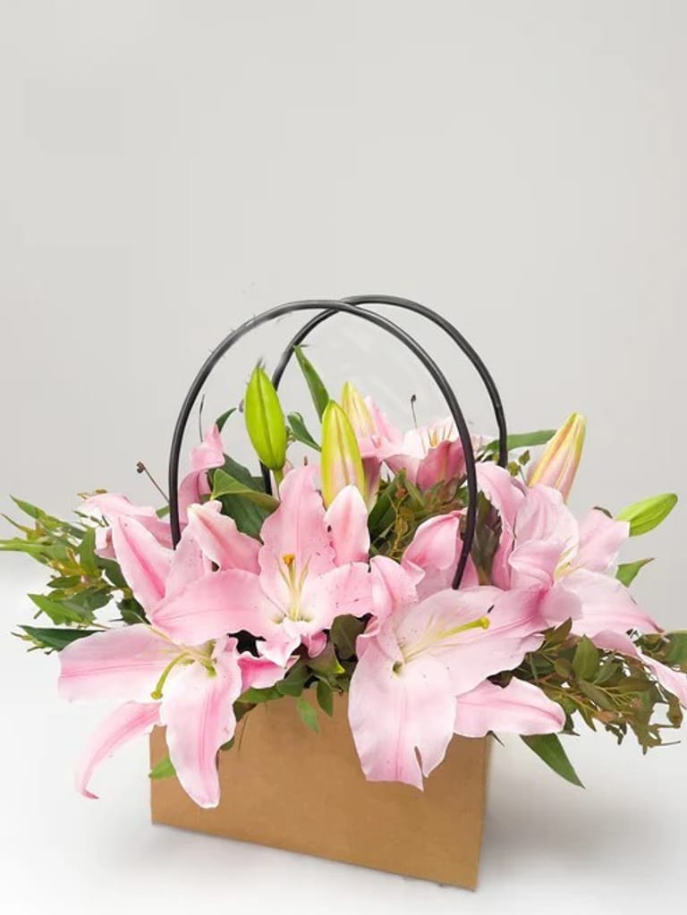 Pink Lily Bag - Image 1