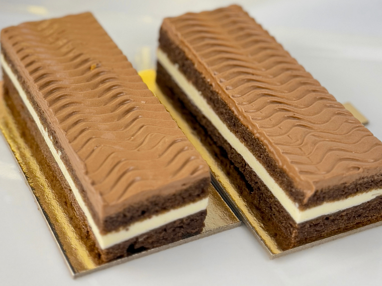 Gluten free 3 pillow Chocolate Cake 1 Pc - Image 1
