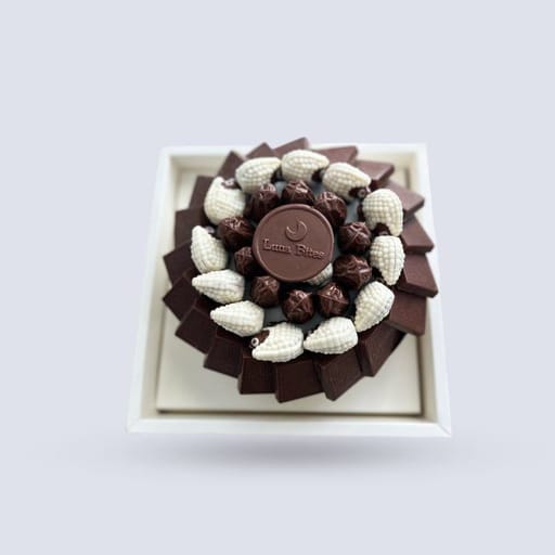 Premium Chocolate Box of Sheep and Square