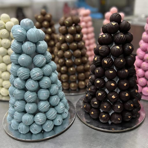 Premium Chocolate Truffles Cone Medium