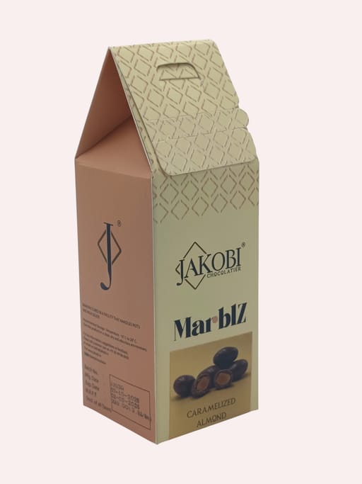 Jakobi Marblz Caramalised Milk Almond 60g