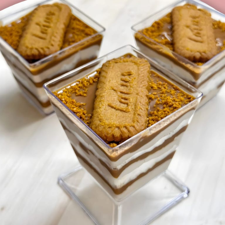 Lotus biscoff cake in a cup - Image 1