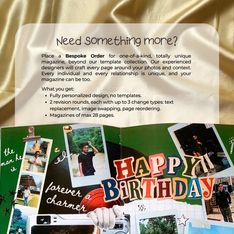 Birthday Magazine for HIM - Image 9