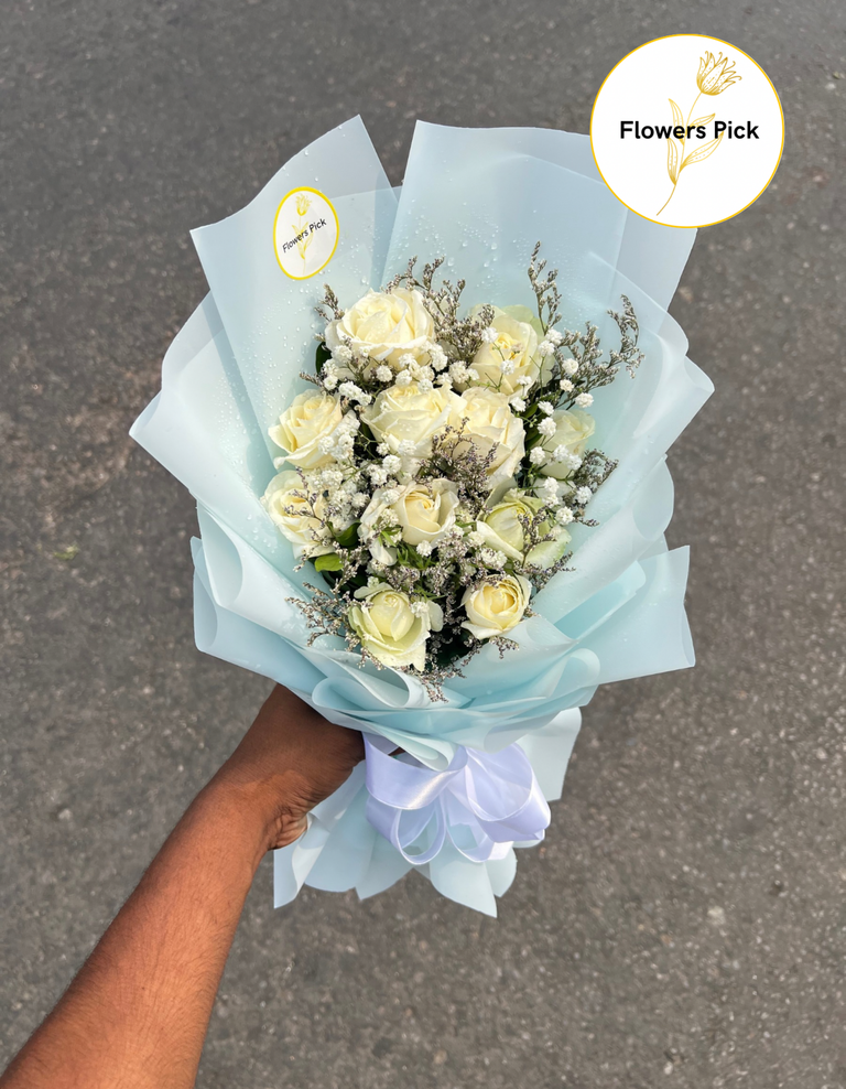 White Fresh Flowers - Image 4