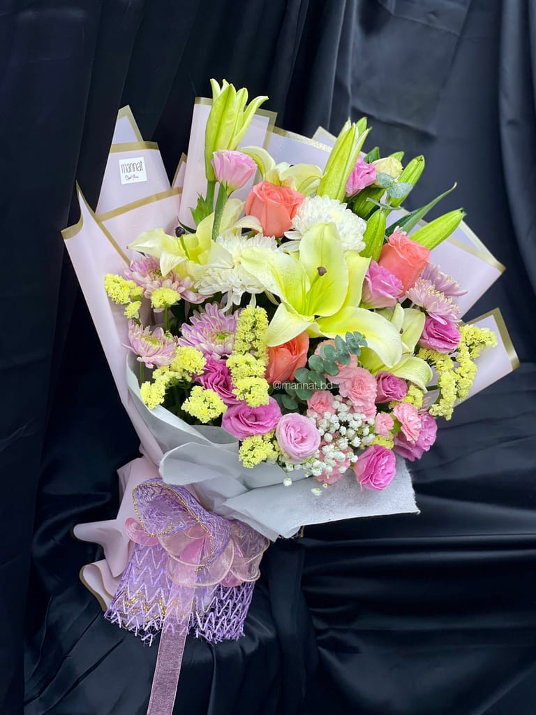 Lily Mixed Bouquet - Image 1