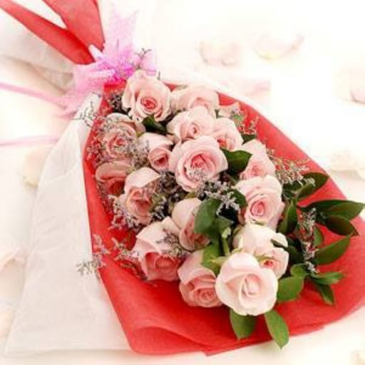 Pink Rose Bouquet 