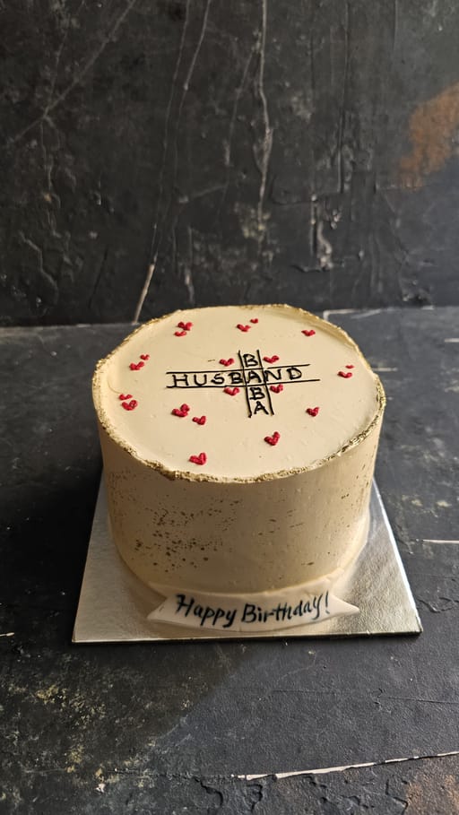 Crossword Cake