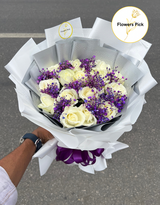 White Roses Bouquet