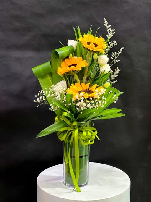 Sunflower Vase 