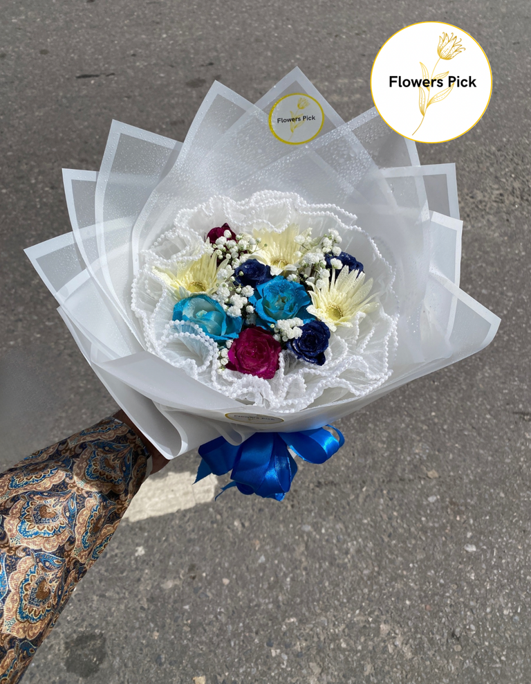 Mixed Flowers Bouquet - Image 1