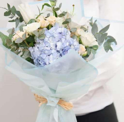 Burst Of Blue