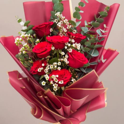 Cupid Red Rose Bouquet 