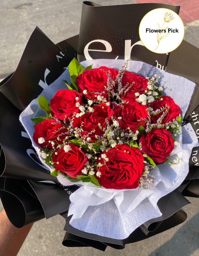 Red Roses Bouquet - Image 2