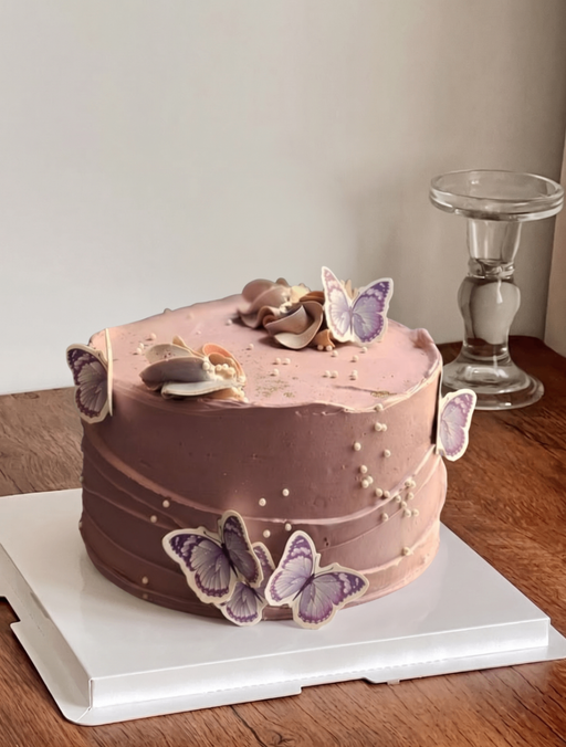 Smacaron Butterfly Delight Cake