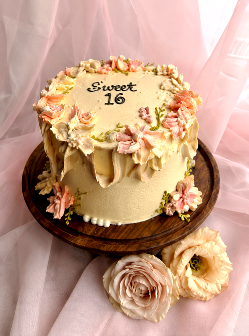 Floral Design Cake