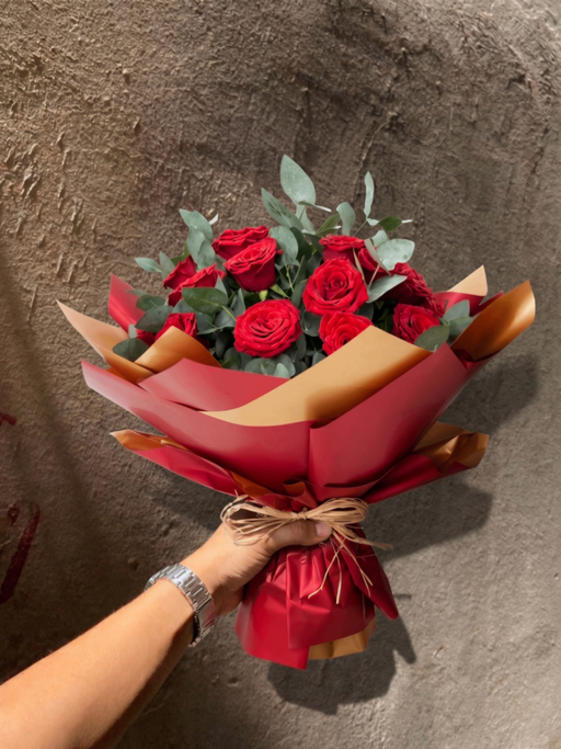 10 Pcs Red Rose Bouquet 💐
