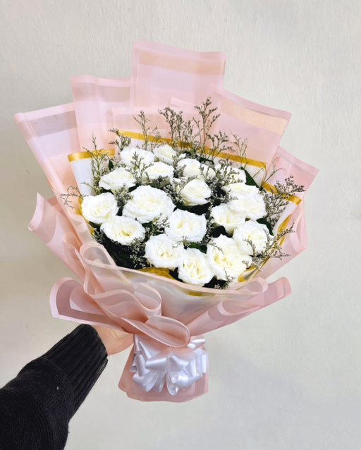 White Rose Bouquet 