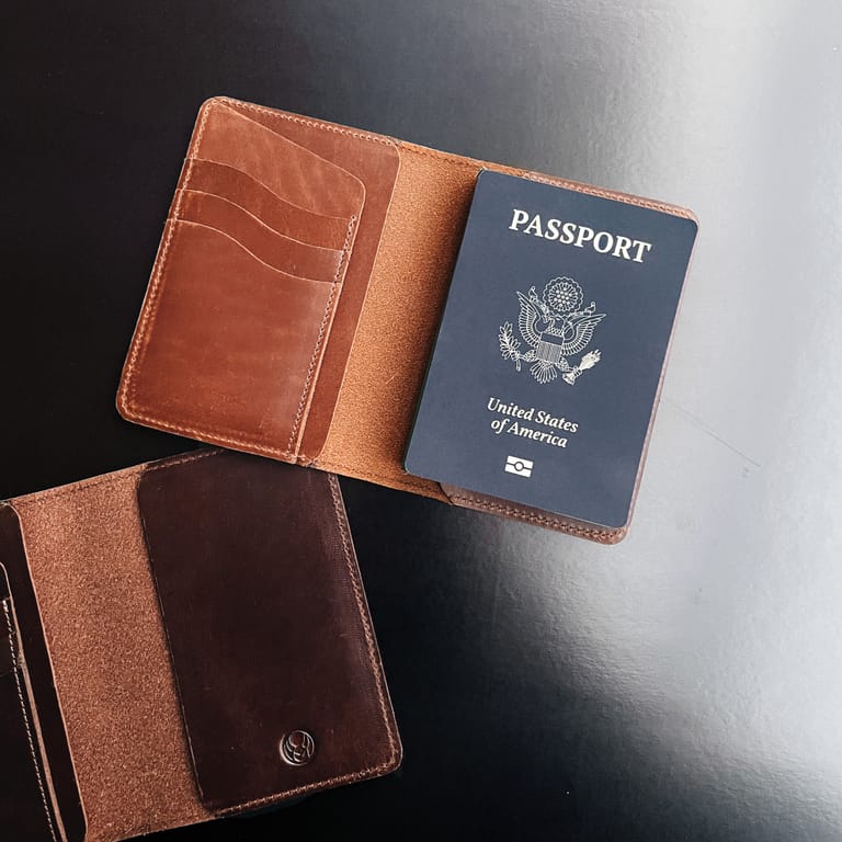 Engraved Passport Wallet - Image 5