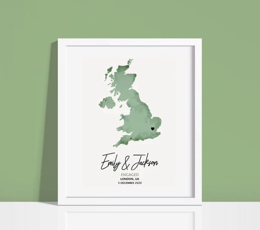 White Frame