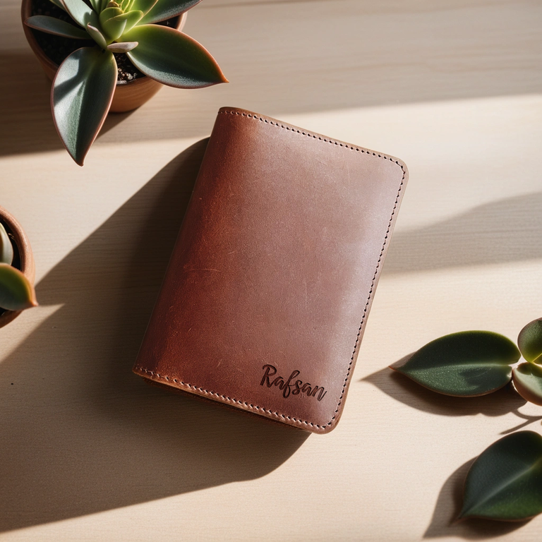 Engraved Passport Wallet - Image 2