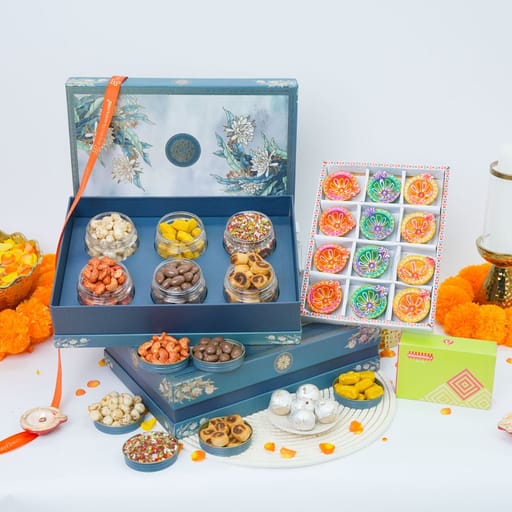 Diwali Festive Hamper with Diya Set