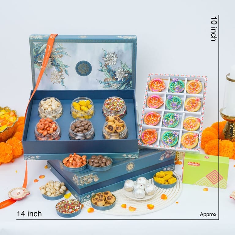 Diwali Festive Hamper with Diya Set - Image 4