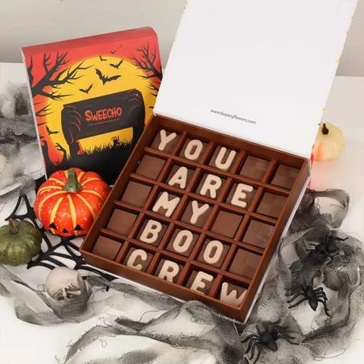 You Are My Boo Crew Chocolates By Sweecho