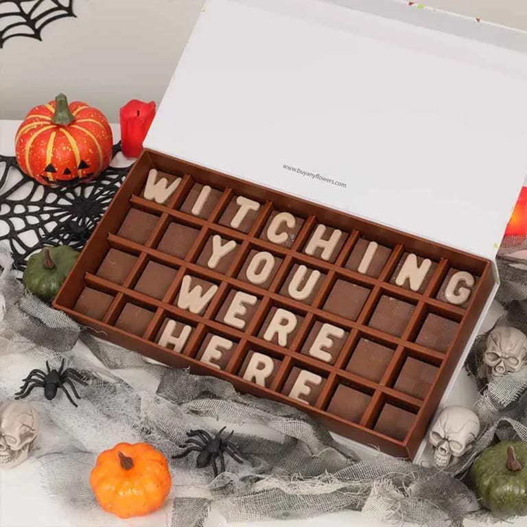 Witching You Were Here Chocolates By Sweecho - Image 1