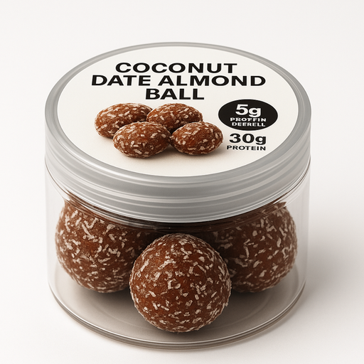 Gluten-Free Date Almond Ball Jar