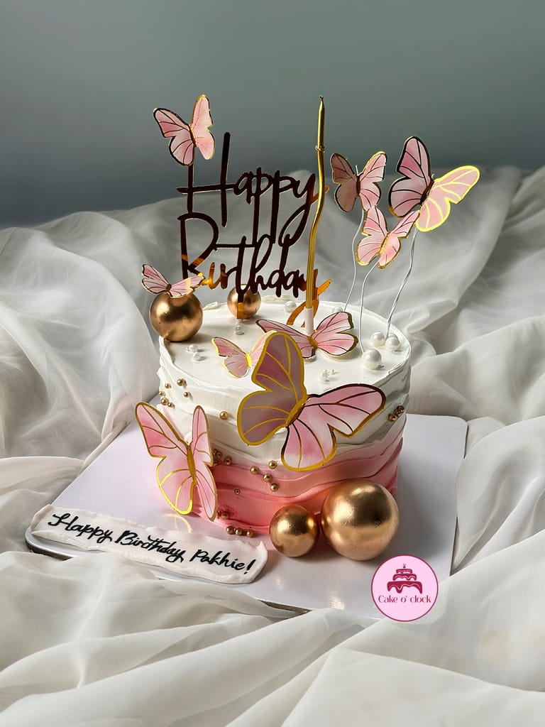Butterfly Theme Cake - Image 1
