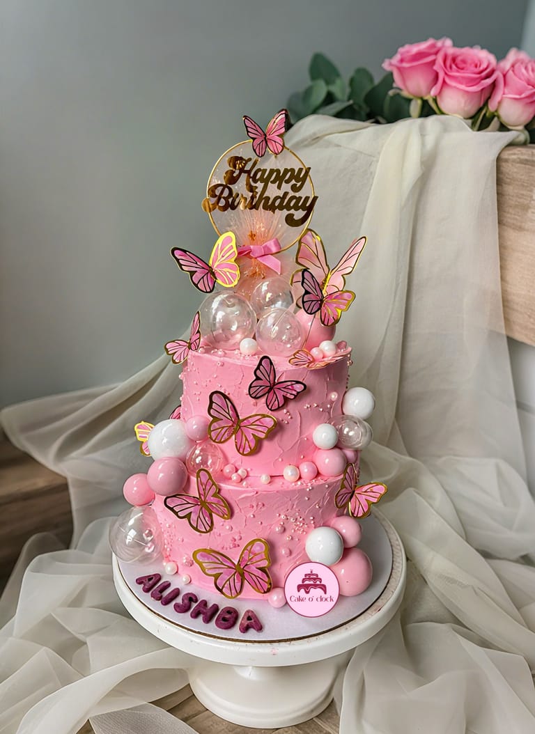 Pink Tire Cake - Image 2