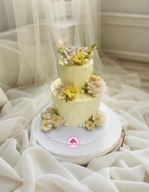 White Wedding Cake