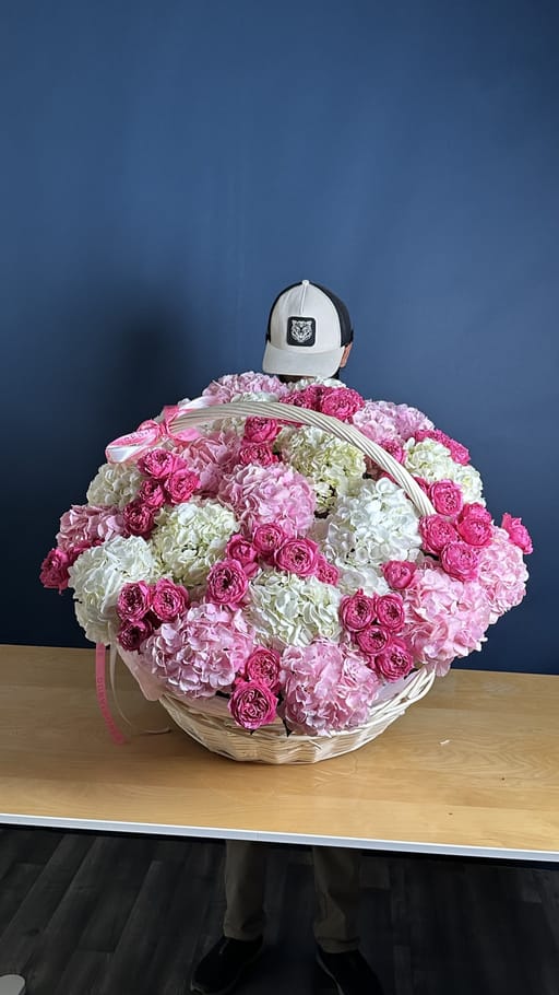 Hydrangea Basket 