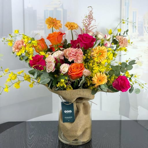 Sunset Serenade Vase
