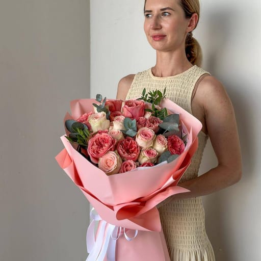 Pink Petals - Flower Bouquet
