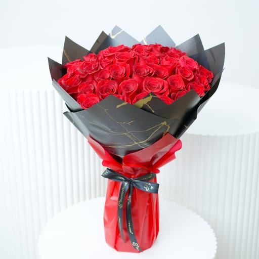 With Love 51 Red Roses