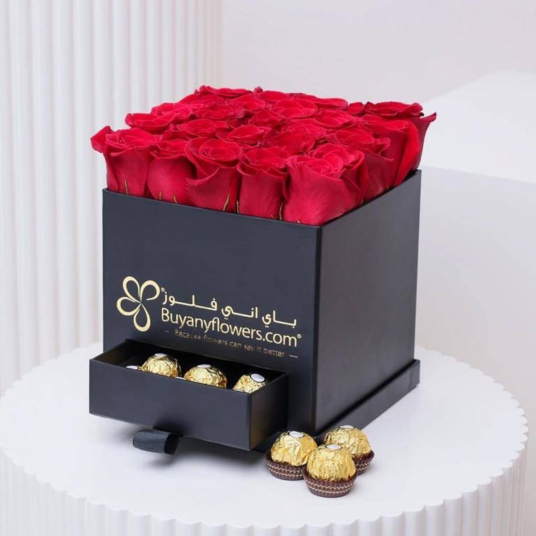 25 Red Roses Love - Image 1