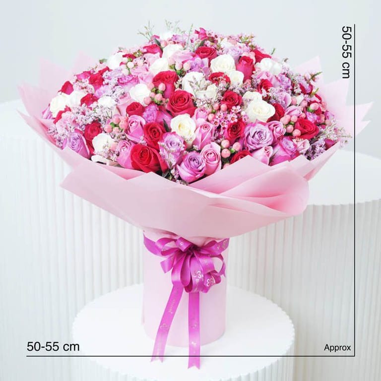 Pretty Lady 151 Roses - Image 4
