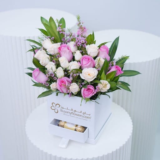 Warmth Pink and Peach Flower