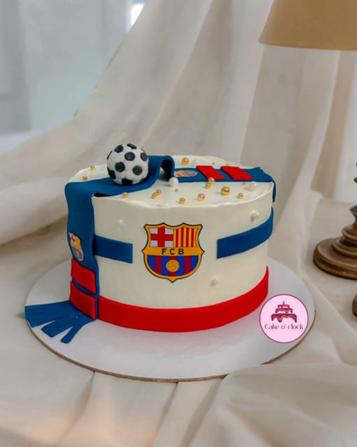 Barcelona Theme Cake