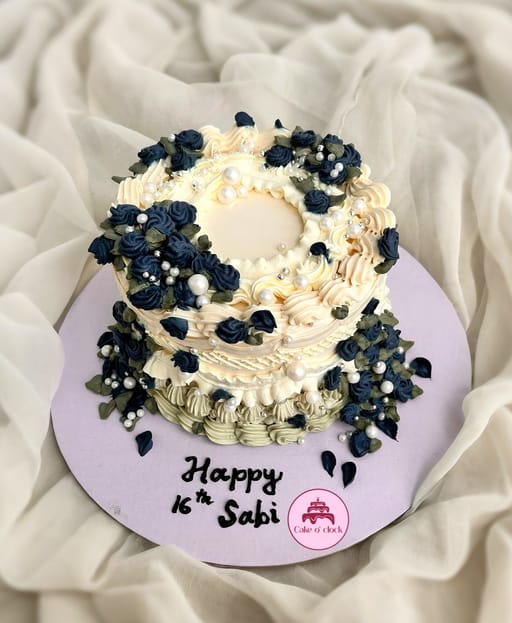 Vintage Theme Cake