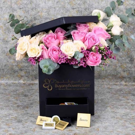 Sweet Celebration Flower and Chocolates