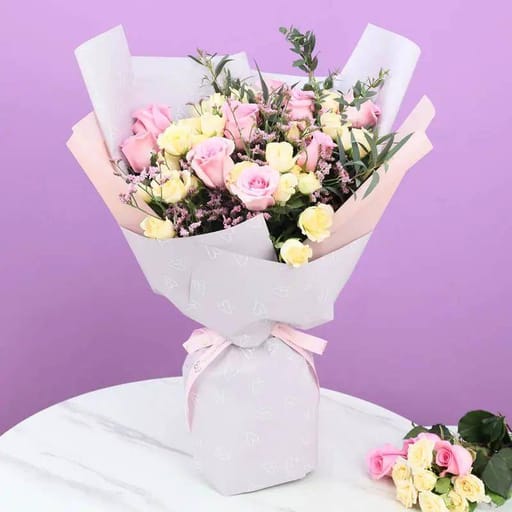 Pastel Paradise Roses