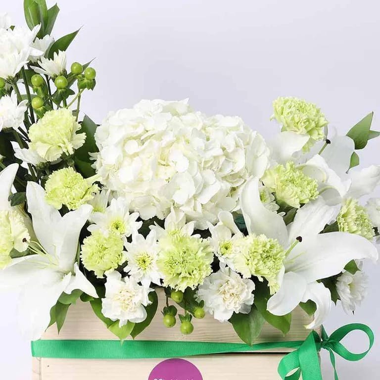 Peaceful Blessings Flower Arrangement - Image 3