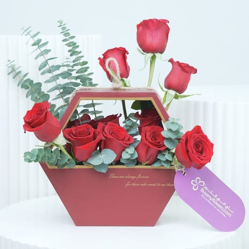 With You 11 Red Roses