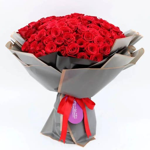 Love Story 101 Red Roses