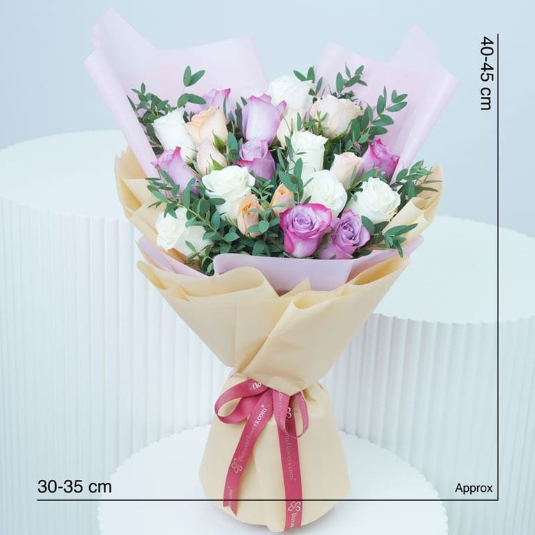 Graceful 21 Roses - Image 4