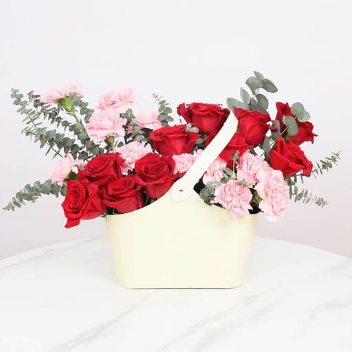 Love Bag 21 Roses and Carnations