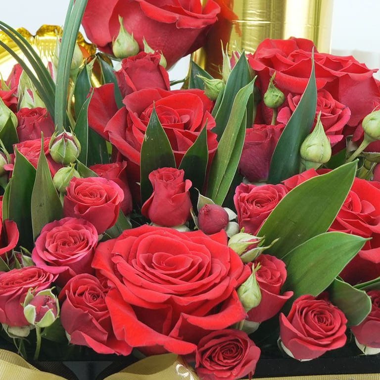 Romantic Birthday Flower Arrangement - Image 3