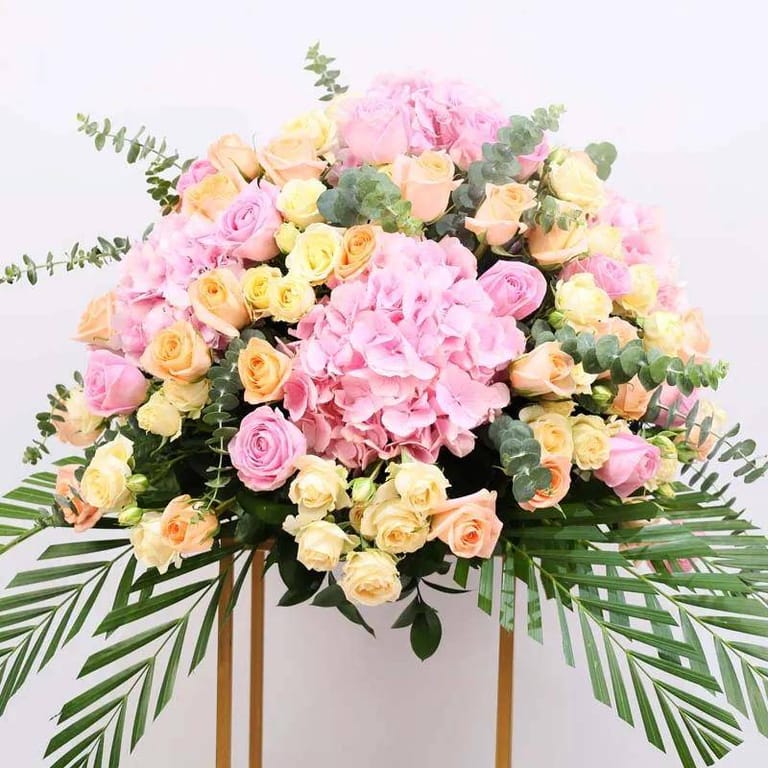 Pastel Blossom Flower Stand Large - Image 2
